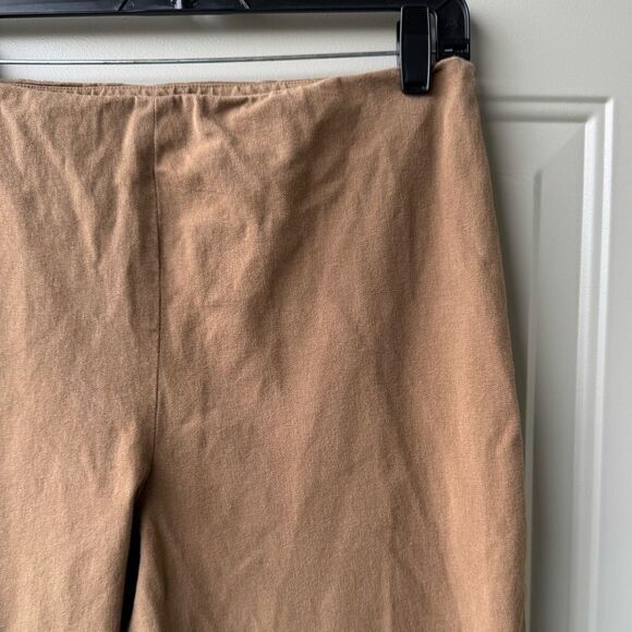 Lauren Ralph Lauren Pants Womens Size 12 Tan Stretchy Slim Ankle Side Zip Preppy - Picture 2 of 7